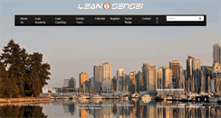 Desktop Screenshot of leansensei.com