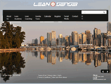 Tablet Screenshot of leansensei.com